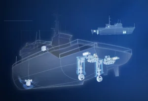 dynamic positioning system for workboat